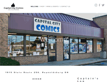 Tablet Screenshot of capitalcitycomics.net
